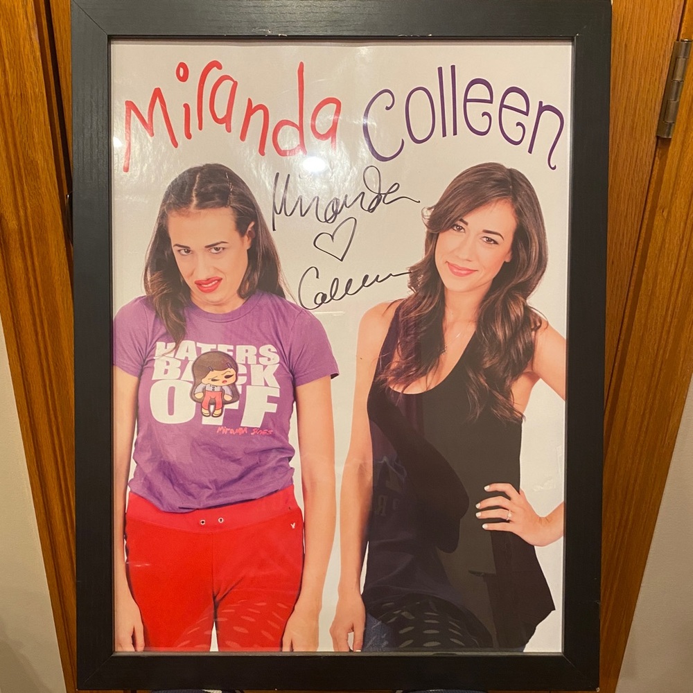 MIRANDA SINGS & COLLEEN BALLINGER SIGNED POSTER